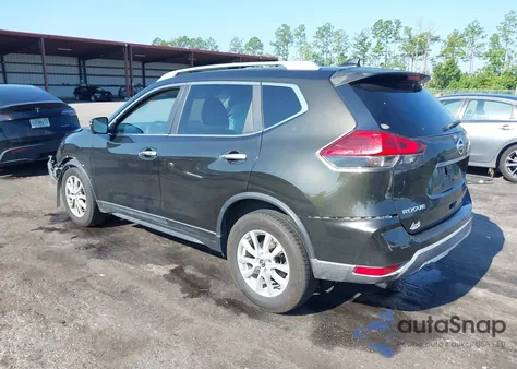 2017 Nissan Rogue Sv из США, поврежденный, VIN KNMAT2MT2HP576817